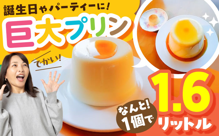 誕生日やパーティーに大人気のお取り寄せ「バケツプリン」 ぷりん デザート 島根県雲南市/有限会社簸上堂 [AIDA001]