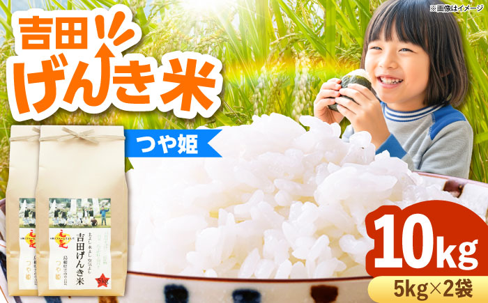 吉田げんき米つや姫 10kg（5kg×2袋） [AIDB124]