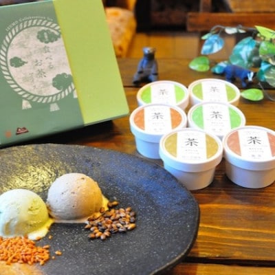 出雲の食べるお茶アイス(12個セット)【配送不可地域：離島】