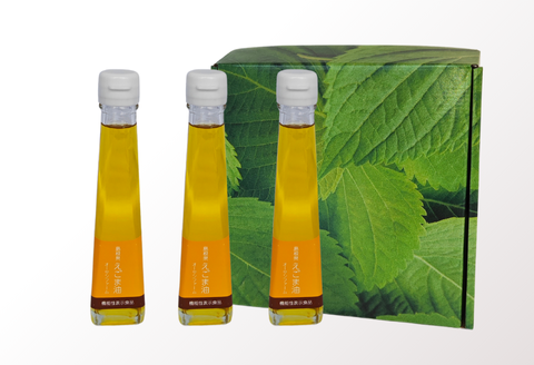 160112【川本からの贈り物】えごま油ギフトセット(計3本/1本あたり120g)