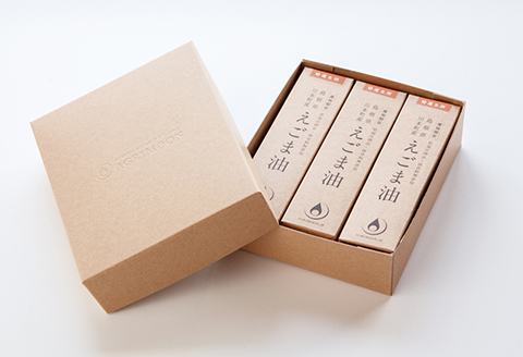 060116川本町産えごま油（特選生搾）Mサイズ 105g（113ml）×３本セット