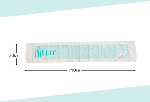 410345【島根フィルティーズ公式グッズ】マフラータオル 長さ110㎝✕幅20㎝