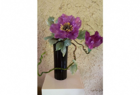 あ～と工房 ぷち ろう細工「花」