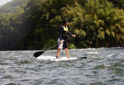 千千香 SUPで川下り4km 2名分