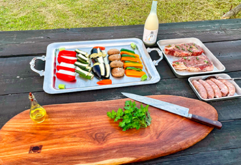 多目的リバーサイドハウスファームDaiwa宿泊利用券（3名）【キャンプ フリースタイル 1日1組 限定 1泊 朝食付き 秘密基地】