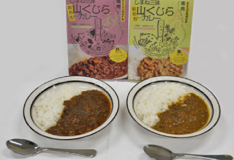 みさと産直 山くじらキーマカレー＆ライスセット