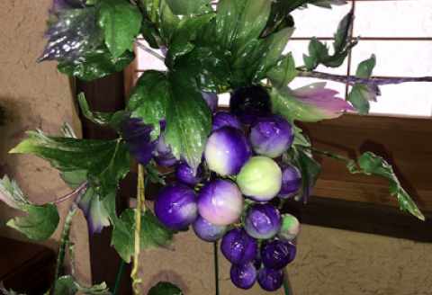 あ～と工房 ぷち ろう細工「ぶどう」