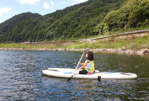 千千香 SUPで川下り4km 2名分