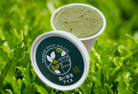 濃い緑茶アイス 6個入り【アイス 91ml 6個 緑茶 お茶 甘さ控えめ すっきり 大人の後味 アイスクリーム カップ 菓子 お菓子 デザート 贈答 ギフト】