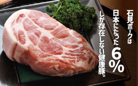 【6ヶ月定期便】豚肉 石見ポーク 豚半頭セット　総重量22kg！