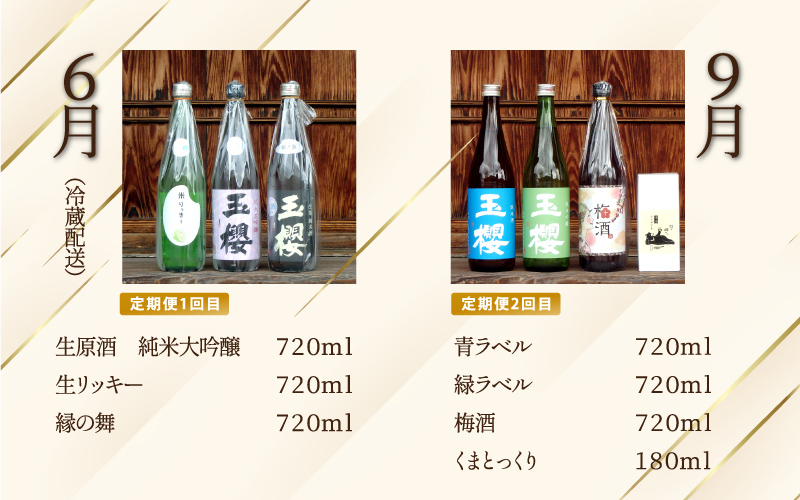 【定期便4回】数量限定！四季を味わうお酒セット