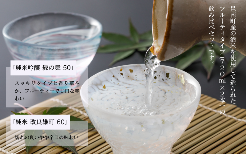 純米酒・純米吟醸酒飲み比べセット 池月酒造