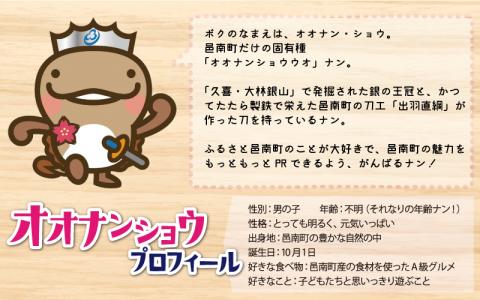 オオナンショウ刺繍入りミニタオルハンカチ、手作りワッペンセット