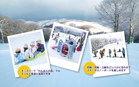 瑞穂ハイランド　シーズン時間券　３０時間（小人(18才まで））【25-26シーズン限定】