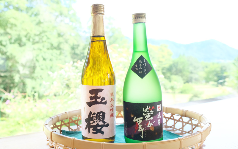 玉櫻純米大吟醸720ml・池月純米吟醸原酒「螢が舞」720ml