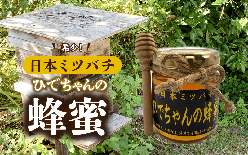 日本ミツバチ　ひでちゃんの蜂蜜