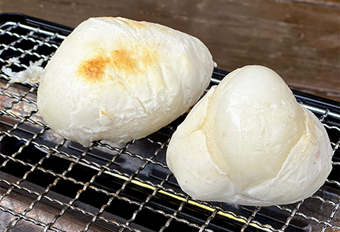 【食品添加物不使用】ふっくらの白餅と天然のよもぎ餅、両方楽しめるセット＜7個入り×3パック＞