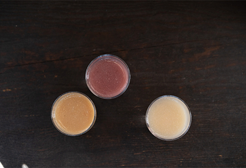 【天然醸造】老舗蔵元が大吟醸の酒粕だけでつくった甘酒〈プレーン・ゆずベリー・まめ茶〉280g×6袋