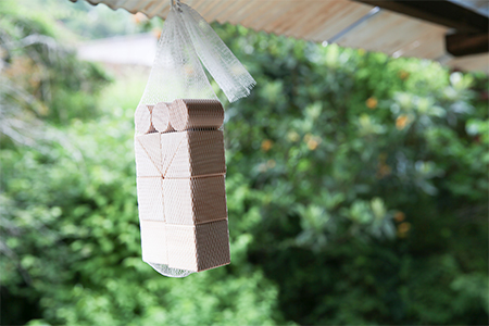 【手づくり】津和野のヒノキでつくったお風呂でも使える「積み木」セット