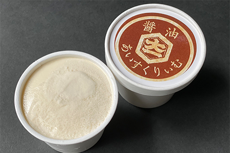 【ふるさと納税オリジナル返礼品】大仲屋本店のこだわり＆人気の醤油アイス×地酒アイス12個セット【配送不可地域：離島】