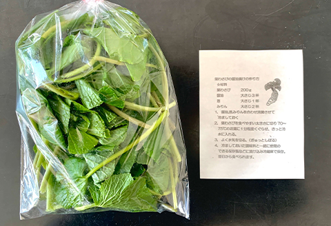 【1月末から4月下旬まで順次発送】山菜Bセット(タラの芽・こごみ・うるい・葉わさび)4種8パック【配送不可地域：離島】