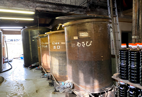 寄付者様の声から生まれた老舗醤油屋「大仲屋本店」の「さしみ醤油」(300ml)×6本セット