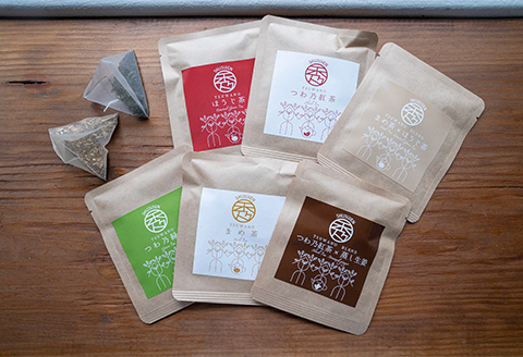 【焼酎のお茶割り飲み比べトライアルセット】里芋焼酎(720ml)+6種ティーバッグ