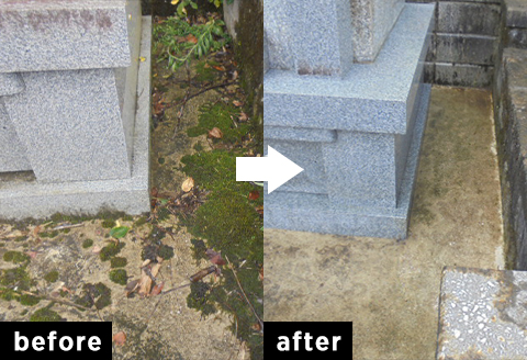 【津和野町】プロの手による徹底したお墓掃除代行サービス