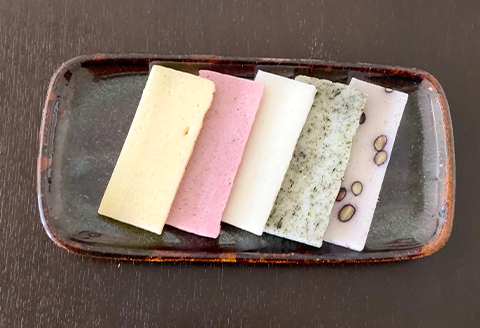 【手づくり】杵つき生切り餅〈白餅メイン+10種〉3パックAセット