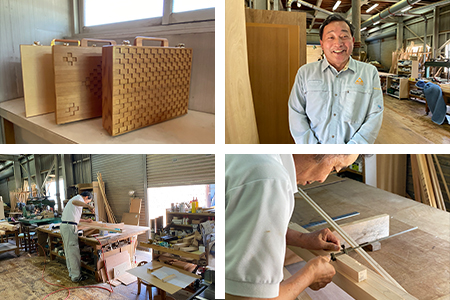 【手づくり】津和野のヒノキでつくったお風呂でも使える「積み木」セット