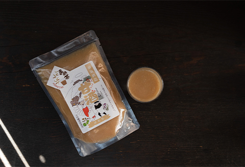 【天然醸造】老舗蔵元が大吟醸の酒粕だけでつくった甘酒〈プレーン・ゆずベリー・まめ茶〉280g×6袋