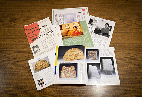 【日展入選作家作】つわぶき葉皿2枚