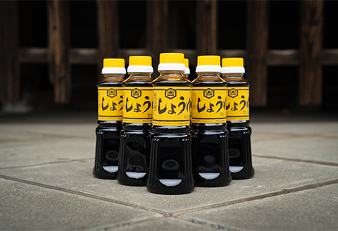 寄付者様の声から生まれた老舗醤油屋「大仲屋本店」の「さしみ醤油」(300ml)×6本セット