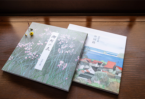 【数量限定】画家、安野光雅が描いた『御所の花』と『中国路』の2冊セット