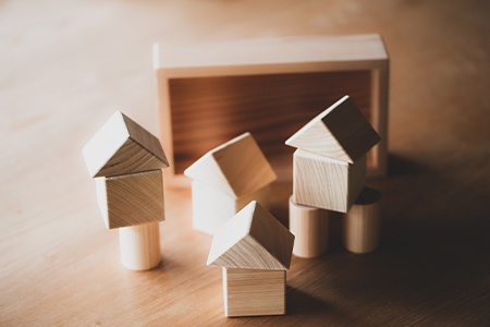 【手づくり】津和野のヒノキでつくったお風呂でも使える「積み木」セット