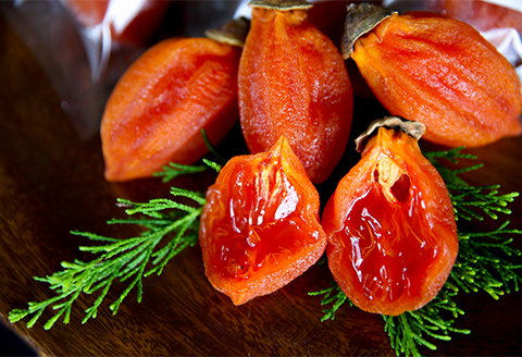 有機JAS認証オーガニック西条柿で作った生干し柿10個