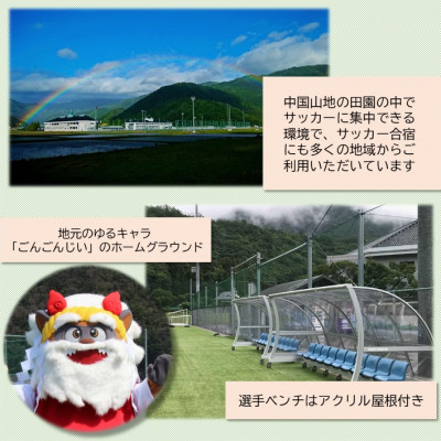 よしかみらい人工芝グラウンド全面1日利用券(高校生以下利用)