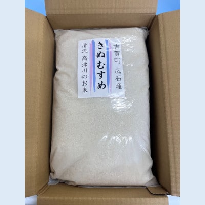 令和7年産　吉賀町広石産きぬむすめ　清流高津川のお米　精米10kg