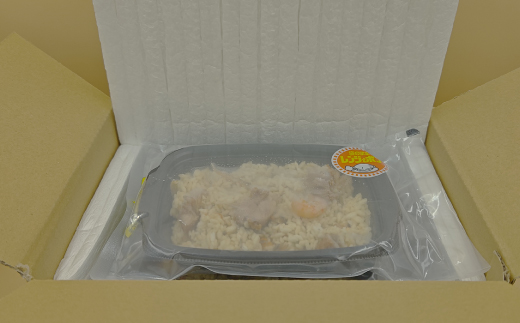 山里のとり肉おこわ(4パックセット)【配送不可地域：離島】