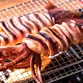 【朝どれシマメ 小サイズ丸ごと4杯セット】130g×4杯 いか イカ スルメイカ 朝どれシマメ