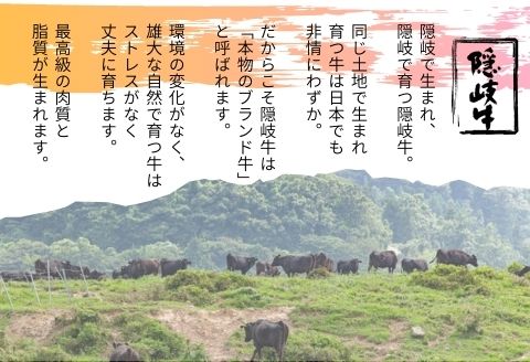【和牛の定期便】隠岐牛ロース・上赤身すき焼き３か月定期便【ブランド黒毛和牛】