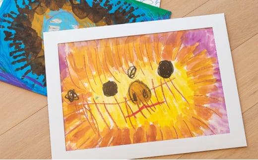 WY 子供の絵を飾る 画用紙専用ペーパーフレーム