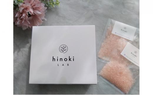 ホテルグランヴィア岡山 白桃 ヒノキ バスソルトBOX　8袋（1袋40g）