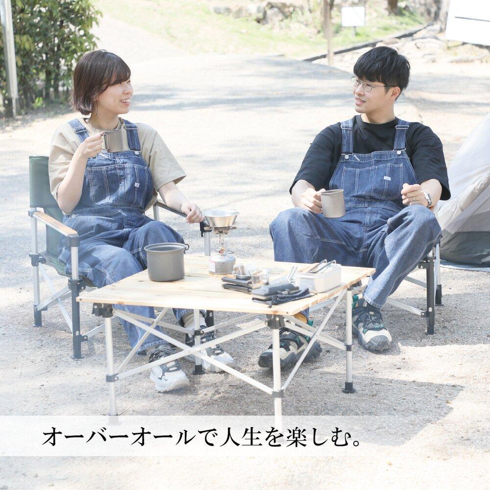 デニムオーバーオール サロペット インディゴカラー　5Lサイズ [BET-12-970]