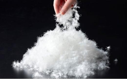 羽毛 布団 岡山市で作られた 羽毛肌掛けふとん ホワイトダック 93％ シングルサイズ 寝具