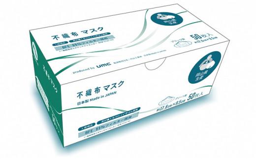不織布マスク100枚 2箱(1箱50枚入り)