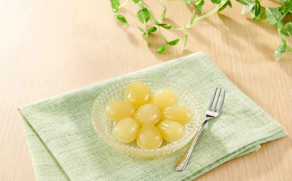 フルーツ萬果荘 清水白桃缶2本とシャインマスカット缶1本詰合せ