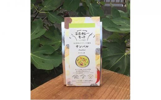 いなほ屋 × cotan 菜食 カレー キット2種 中級編（エッグロースト＆サンバル）
