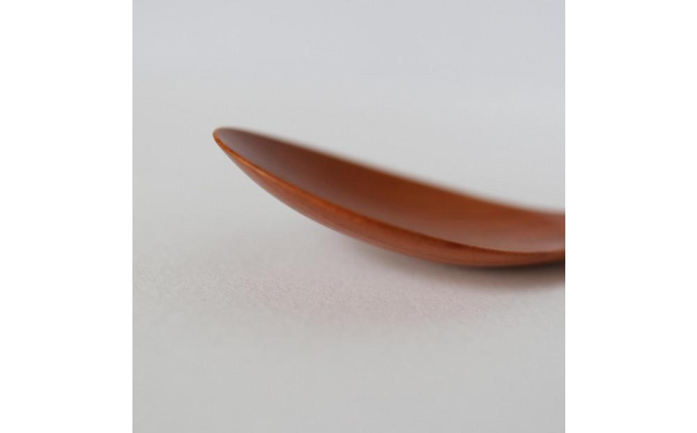 木のカレースプーン・パスタフォーク 各1本（2本組／1セット）やまざくら　手仕事品