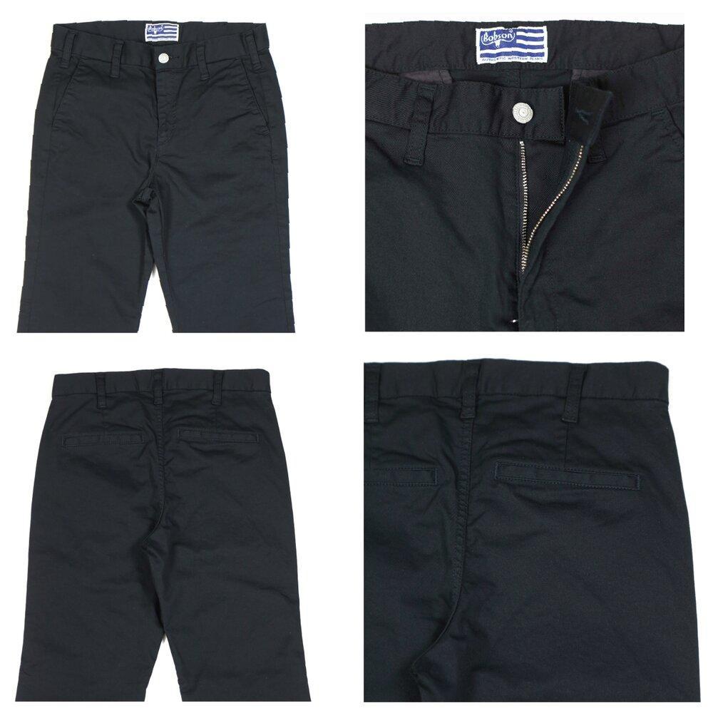 ハイブリッドチノ ブラック/メンズ　Lサイズ [BET-03-400]